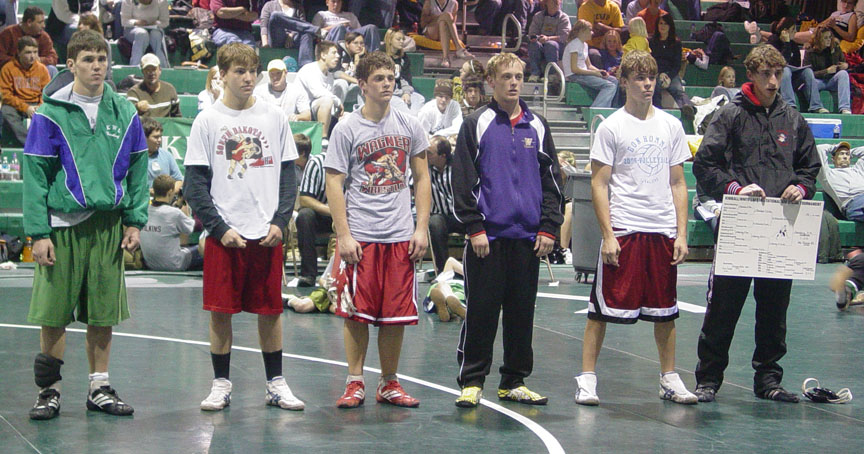 145 Pound Place Winners at the Kimball/White Lake Tournament on December 1, 2007