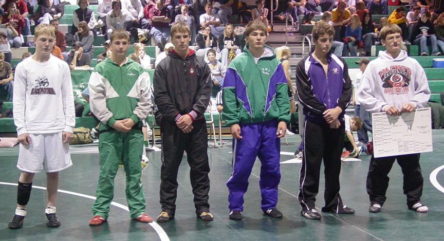 152# Place Winners at the Kimball/White Lake Tournament on December 1, 2007